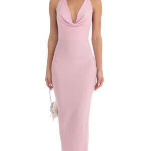 NEVER WORN LUCY IN THE SKY PINK MAXI DRESS